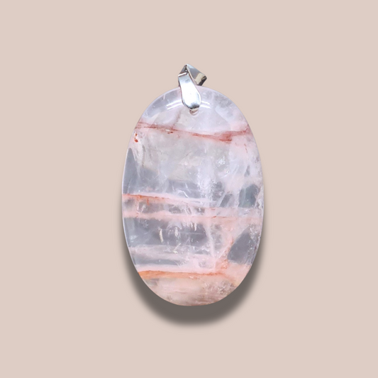 Pendentif en Quartz Hématoïde (PE1438)