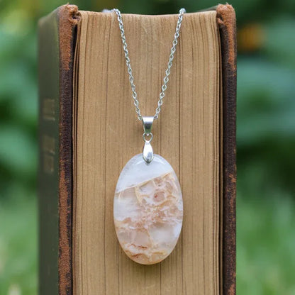 Pendentif en Quartz à inclusions (PE1160-3)