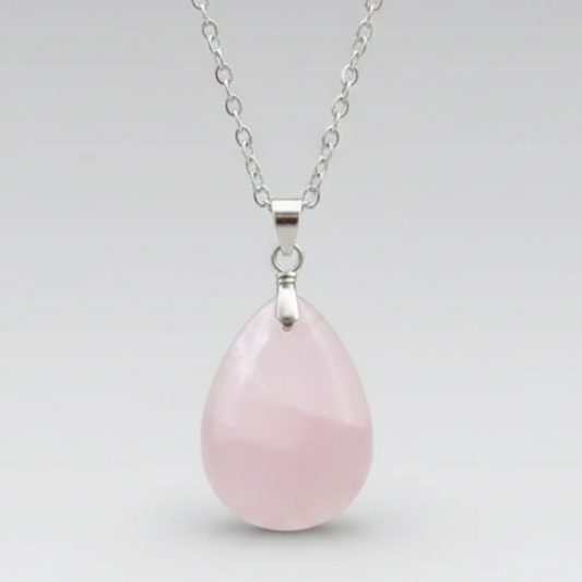 Pendentif en Quartz rose (PE2098)