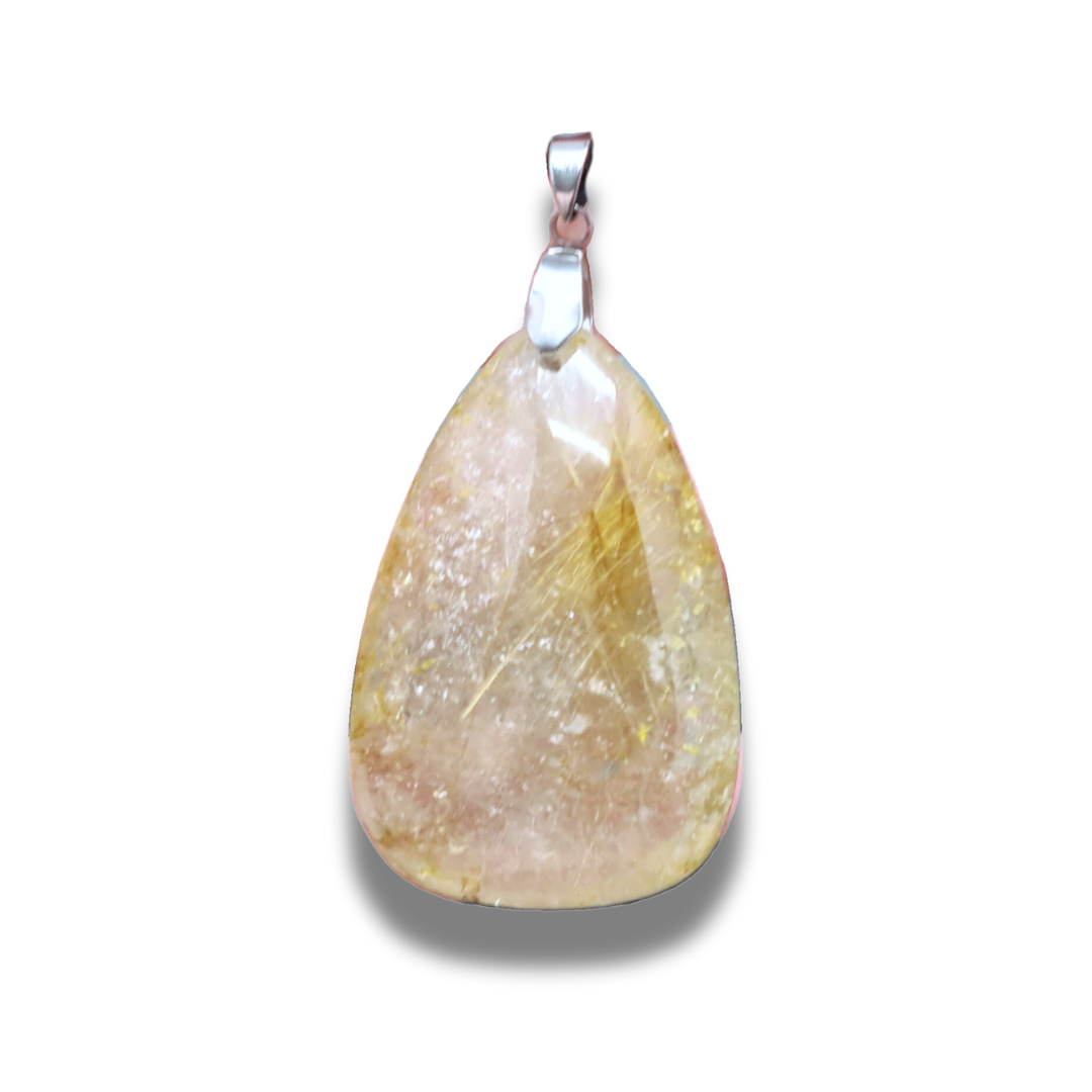 Pendentif en Quartz Rutile (PE1526)