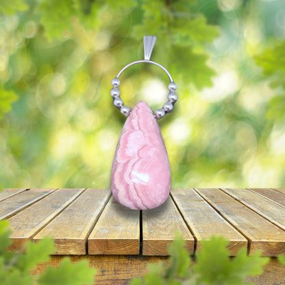 Pendentif en Rhodochrosite (PEL21-31)