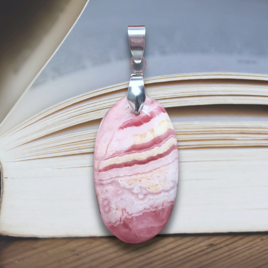 Pendentif en Rhodochrosite (PE1202)