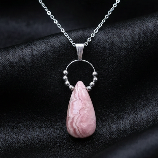 Pendentif en Rhodochrosite (PEL21-31)