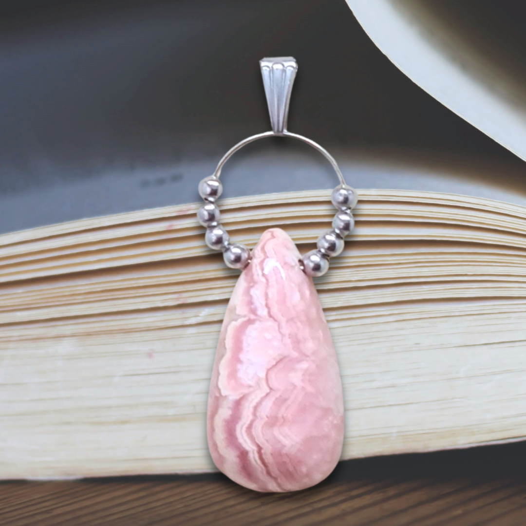 Pendentif en Rhodochrosite (PEL21-31)