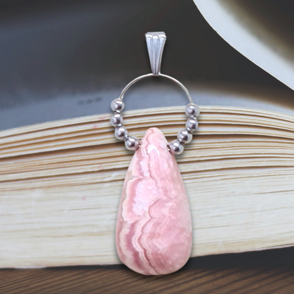 Pendentif en Rhodochrosite (PEL21-31)