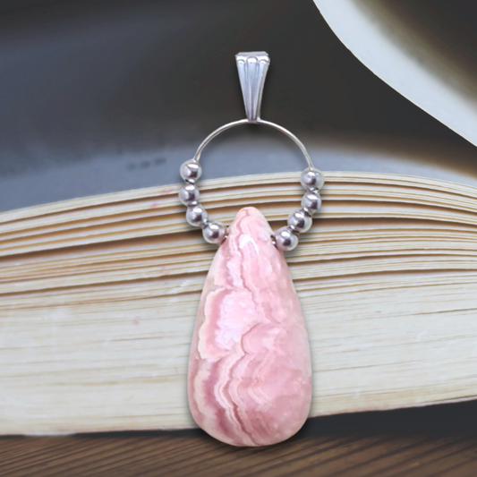 Pendentif en Rhodochrosite (PEL21-31)