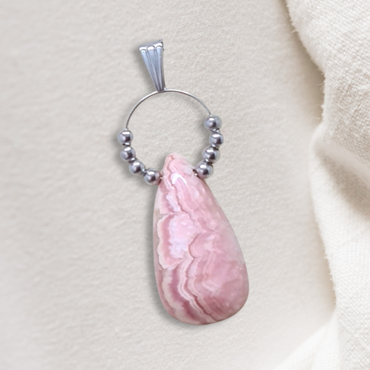 Pendentif en Rhodochrosite (PEL21-31)