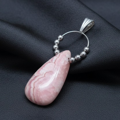 Pendentif en Rhodochrosite (PEL21-31)