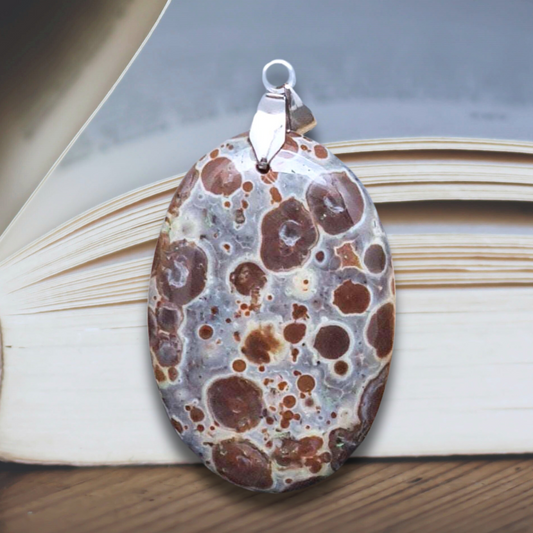 Pendentif en Rhyolite Astéroïde (PE1519)
