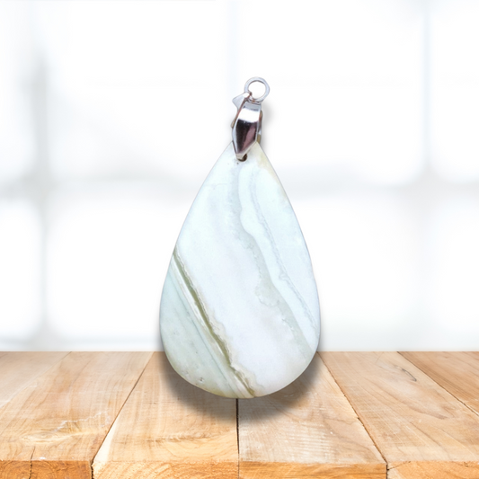 Pendentif en Serpentine (PE1414) - ENAE Minéraux