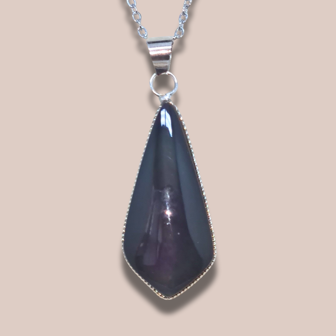 Pendentif en Obsidienne Œil Céleste (PE1864)