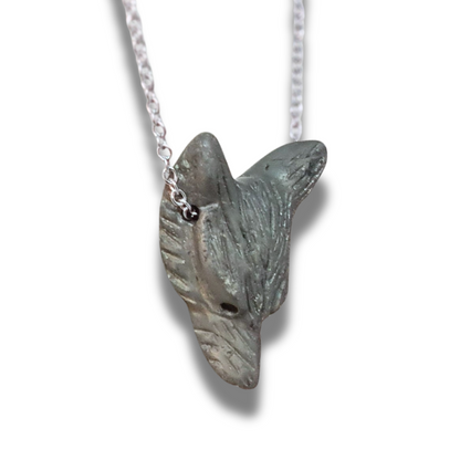 Pendentif Tête de loup en Pyrite (PE1100-9)