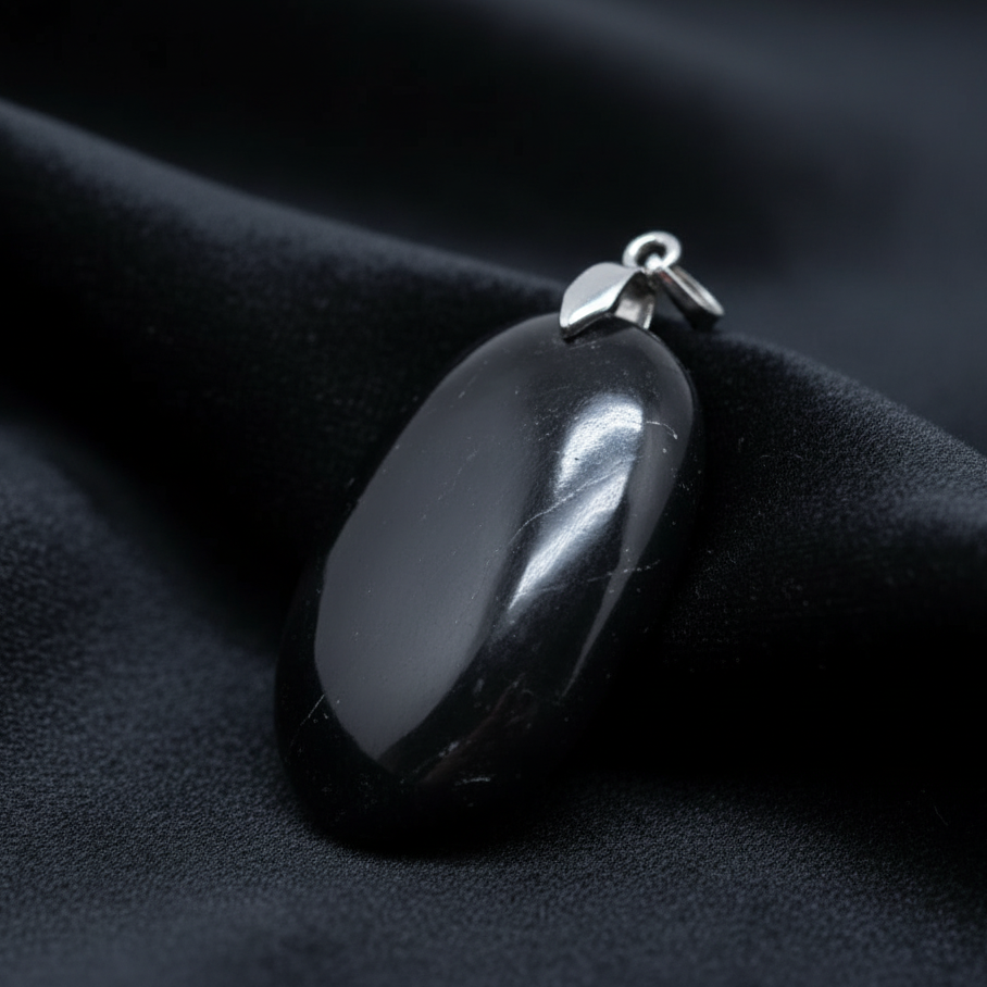 Pendentif en Tourmaline noire (PE1168)