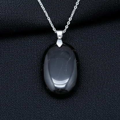 Pendentif en Tourmaline noire (PE1168)