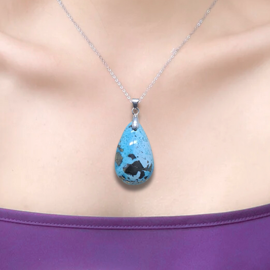 Pendentif en Turquoise (PE1821) - ENAE Minéraux