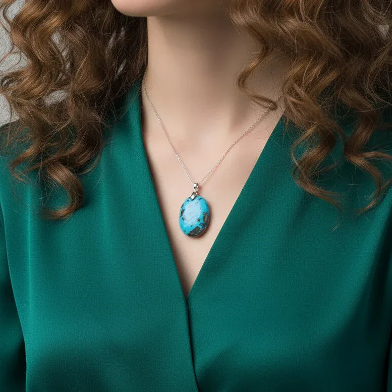 Pendentif en Turquoise (PE1820)