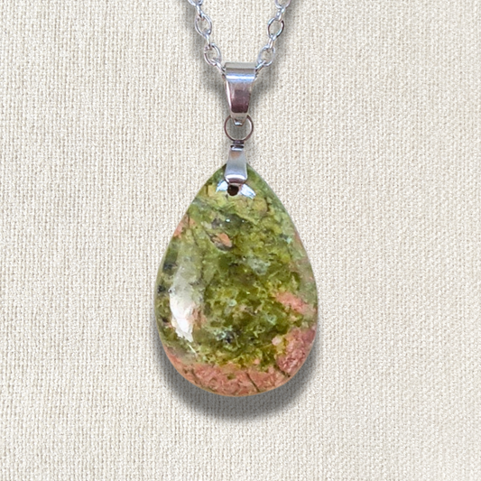 Pendentif en Unakite (PE972)