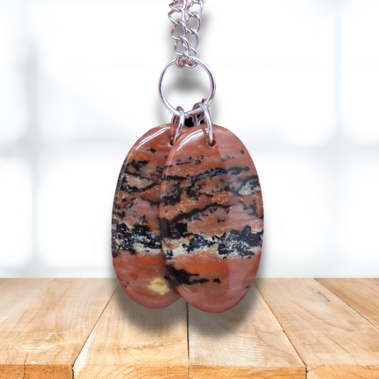 Pendentif en Agate dendritique (PE1974)