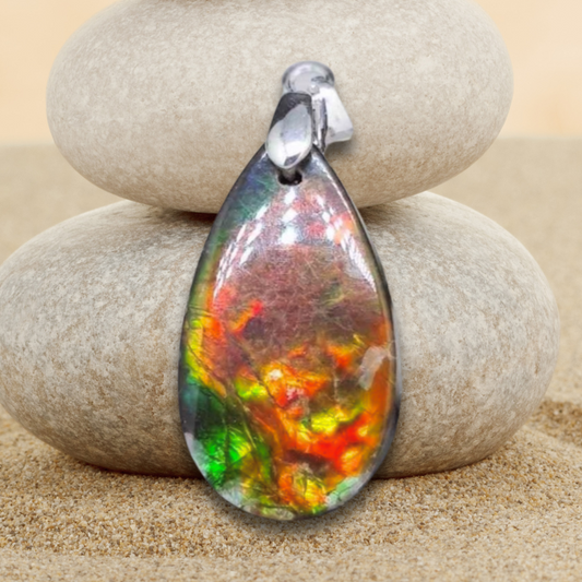 Pendentif en Ammolite (PE1814)