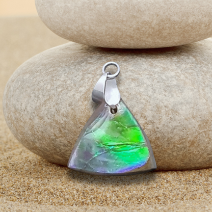 Pendentif en Ammolite (PE1909-4)