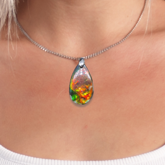 Pendentif en Ammolite (PE1814)