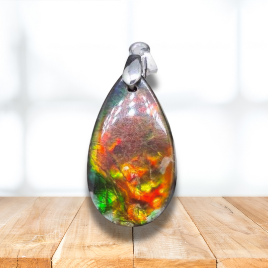 Pendentif en Ammolite (PE1814) - ENAE Minéraux