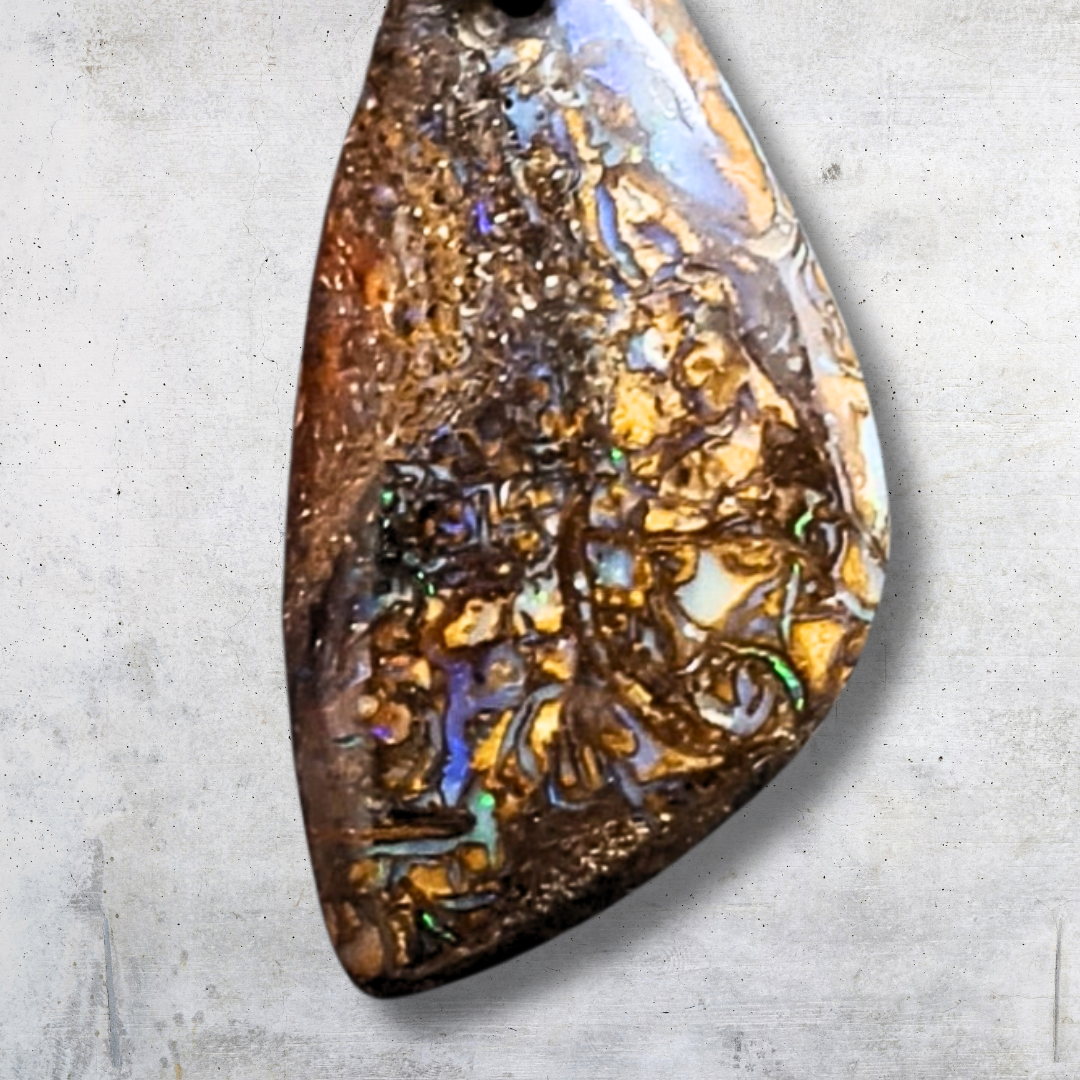 Pendentif en Opale Yowah (PE1069-1) - ENAE Minéraux