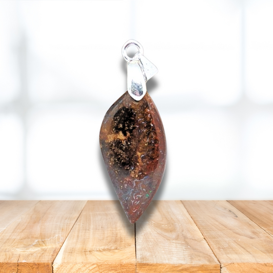 Pendentif en Opale Yowah (PE1069-3) - ENAE Minéraux
