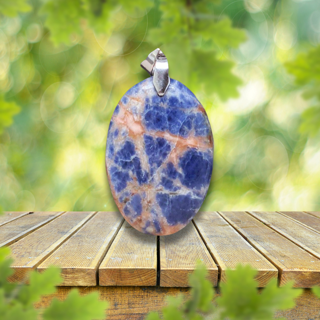 Pendentif en Sodalite (PE929)