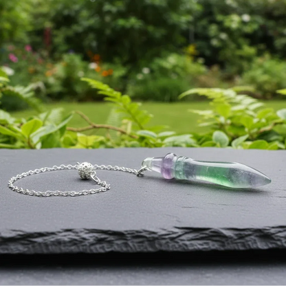 Pendule Thot en Fluorite (PEND9-6)