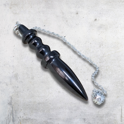 Pendule Thot en Obsidienne noire (PEND15) - ENAE Minéraux