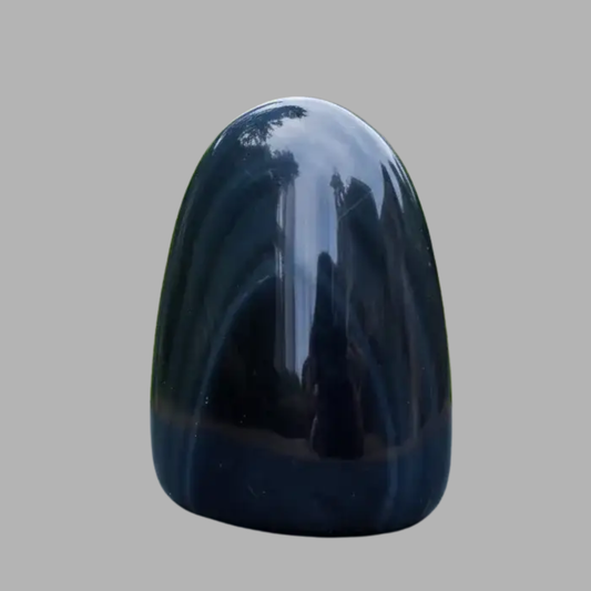 Forme libre à poser en Obsidienne Œil Céleste 160g (PRGFL579)