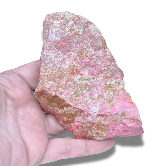 Thulite et Feldspath bruts (MB394-1) - ENAE Minéraux