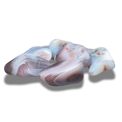 Agate du Botswana - Pierre roulée (PRGFL523)