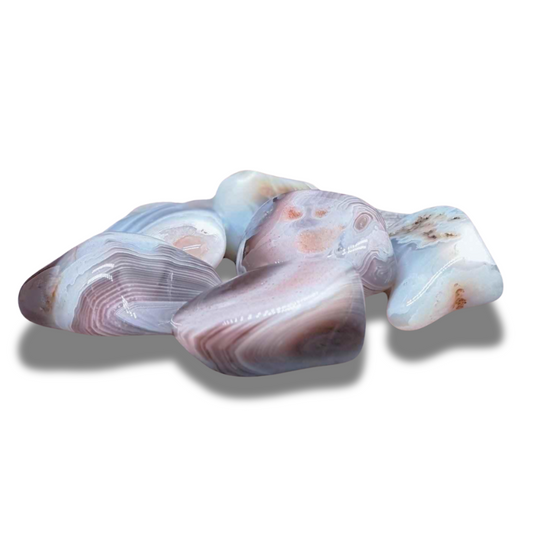 Agate du Botswana - Pierre roulée (PRGFL523)