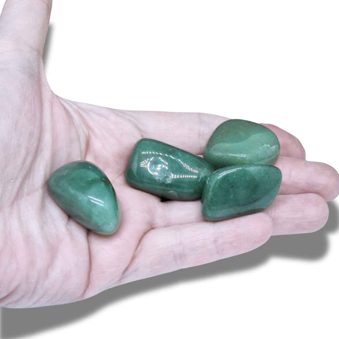 Aventurine verte - Pierre roulée (PRGFL436) - ENAE Minéraux