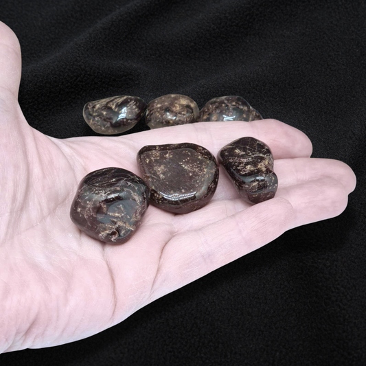 Grenat Almandin pierre roulée (PRGFL517)