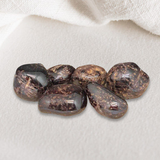 Grenat Almandin pierre roulée (PRGFL517)