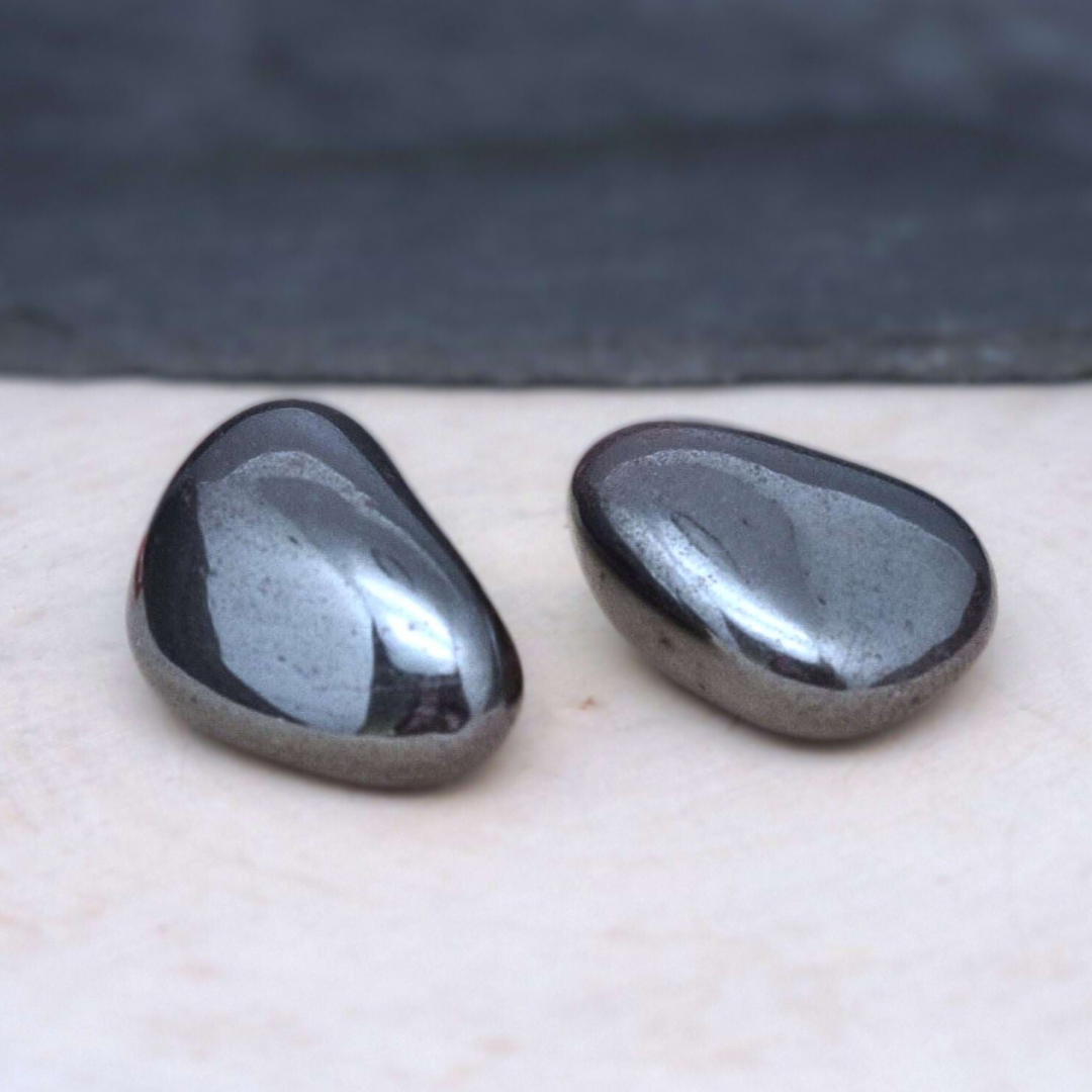 Hématite - Pierre roulée (PRGFL544)