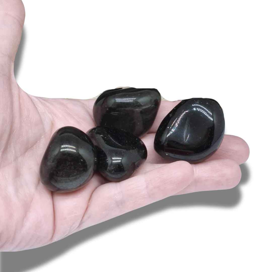 Obsidienne Argentée - Pierre roulée (PRGFL541) - ENAE Minéraux