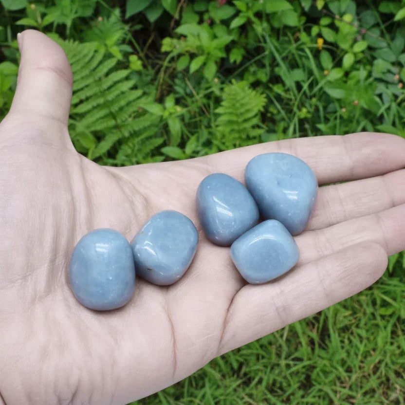 Angélite - Pierre roulée (PRGFL405)