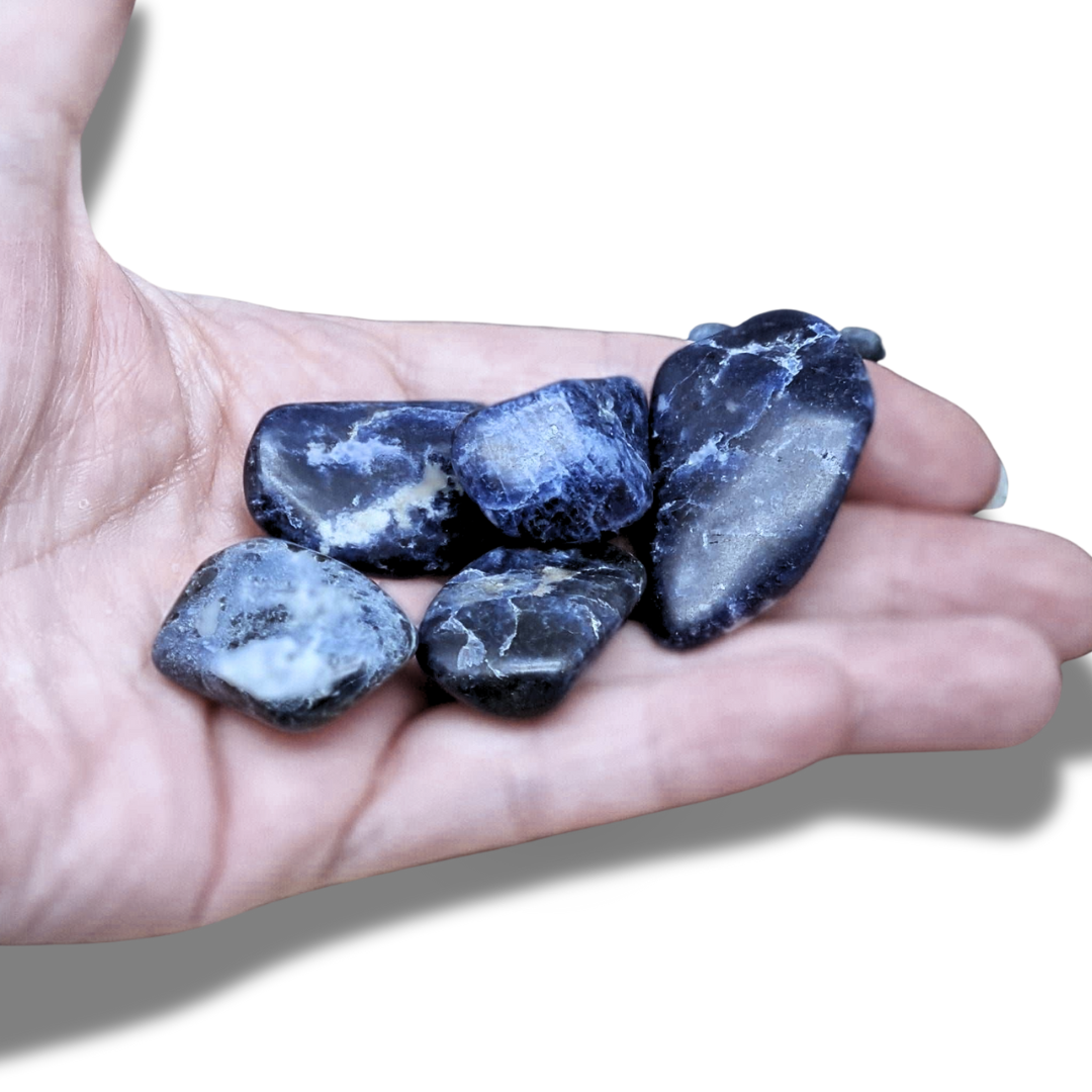 Sodalite - Pierre roulée (PRGFL448) - ENAE Minéraux