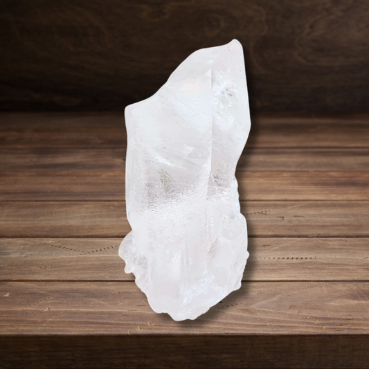 Pointe brute de Cristal de Roche 38g (MB458) - ENAE Minéraux