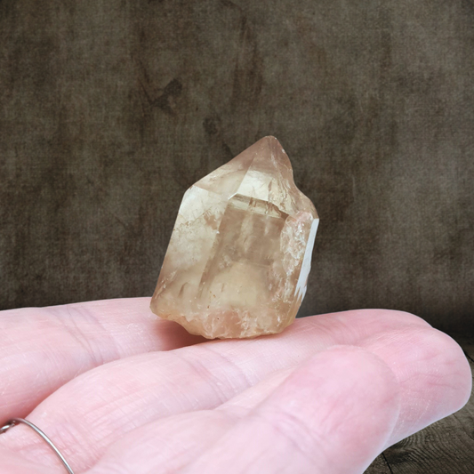 Pointe de Citrine brute naturelle (MB522-6)