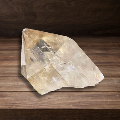Pointe de Citrine brute naturelle (MB522-10) - ENAE Minéraux
