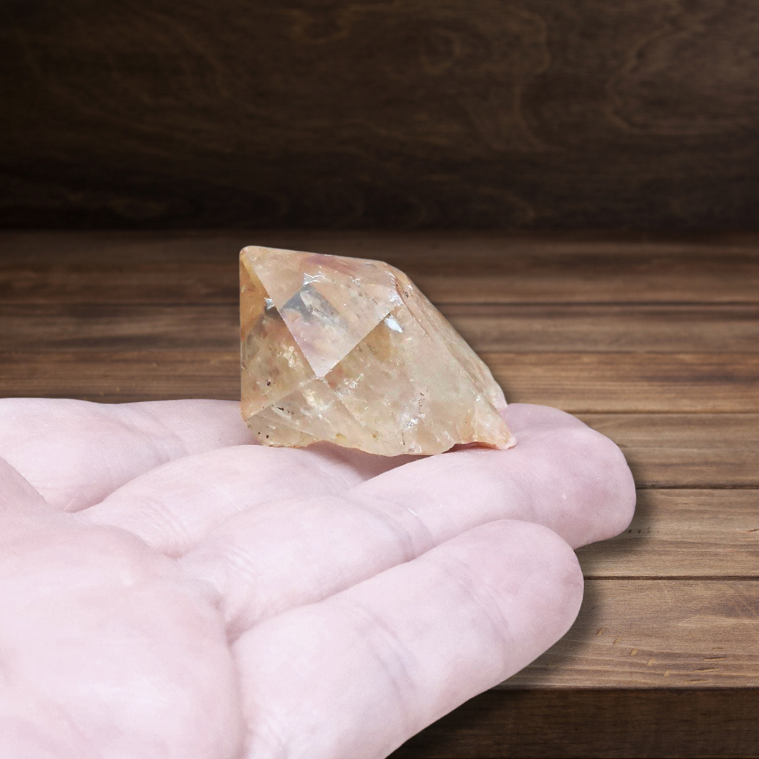 Pointe de Citrine brute naturelle (MB522-10) - ENAE Minéraux