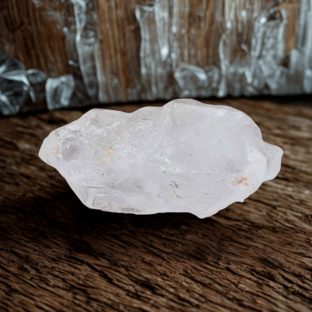 Pointe de Cristal de Roche brute 86g (MB258)
