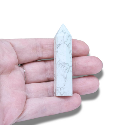 Pointe en Howlite (PRGFL505-1) - ENAE Minéraux