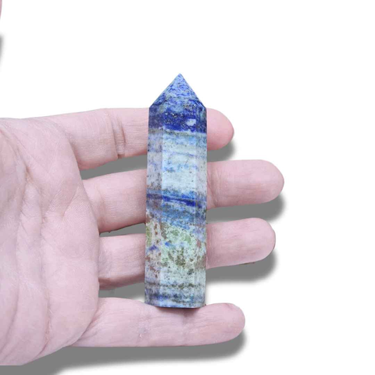 Pointe en Lapis-Lazuli (PRGFL642-4) - ENAE Minéraux
