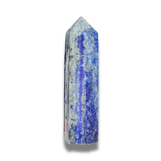 Pointe polie en Lapis Lazuli (PRGFL642-3)